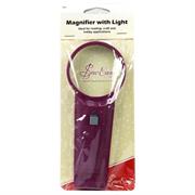 Hand Held Magnifier With Light